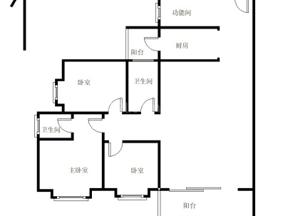 海丰海富豪庭 3室 2厅 127平米