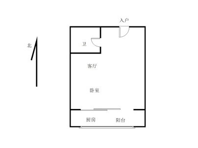 海丰华耀城 1室 1厅 40.89平米
