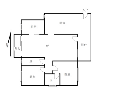 海丰附城汇城华府 3室 2厅 120平米