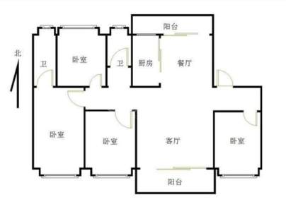 海丰县碧桂园天銮山一期沁园 4室 2厅 144平米