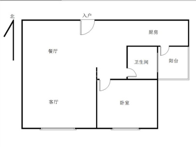 海丰正升华府 2室 1厅 88.7平米
