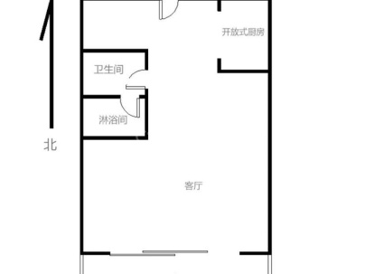 汕尾保利金町湾 1室 1厅 33平米