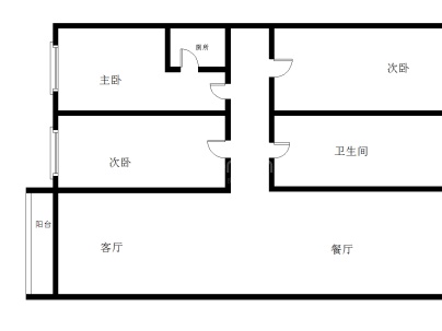 汕尾城区香洲街道金鹏路北侧红海花园 3室 2厅 98平米