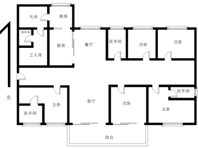 汕尾碧桂园·华附凤凰城一期 5室 2厅 258平米