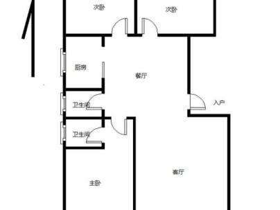 海丰二环南路富源豪庭 3室 2厅 131平米