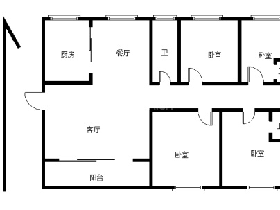 汕尾城区吉祥路宜居城 4室 2厅 167平米