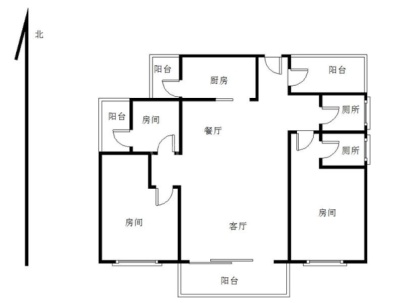 海丰华耀城 3室 2厅 111平米