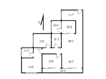 海丰帝景山庄 3室 2厅 133平米