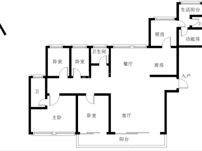 汕尾碧桂园·华附凤凰城一期 5室 2厅 223平米