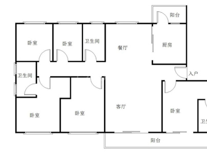 汕尾碧桂园·华附凤凰城二期 5室 2厅 266平米