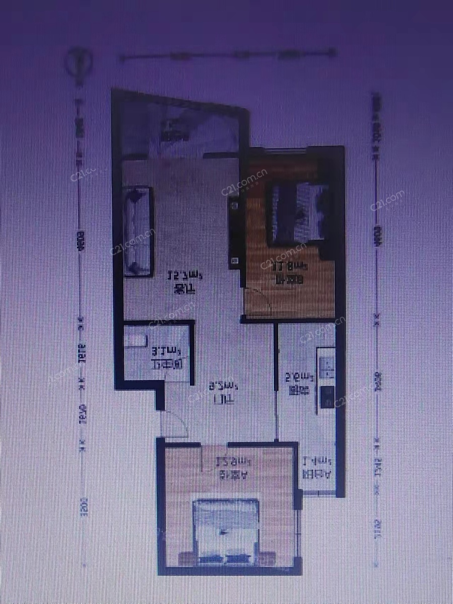 罗府家园2室1厅8663平米