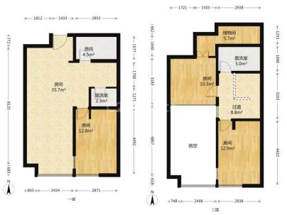 珠江四季悦城 3室 1厅 91平米