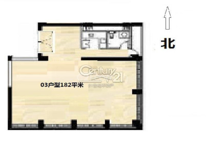 建外SOHO西区 1室 1厅 182.82平米