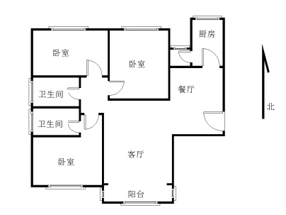 恒大御景半岛 3室 2厅 130平米