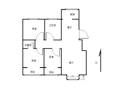 兴平壹号 3室 2厅 164平米