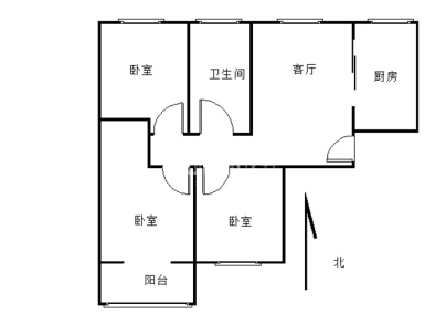 常绿大悦城 3室 2厅 118平米