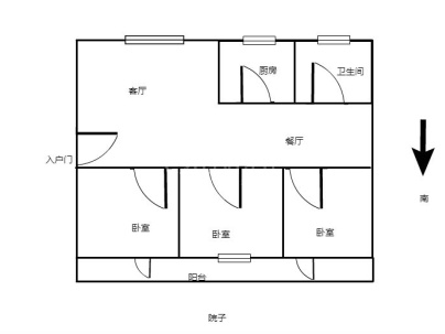 程庄街3号院 3室 2厅 117平米