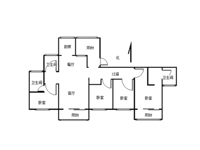 建业桂园 4室 2厅 201平米