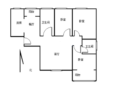 林溪美地 3室 2厅 136平米