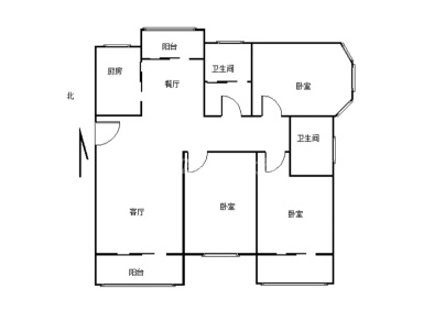 九天城藏珑 3室 2厅 150平米