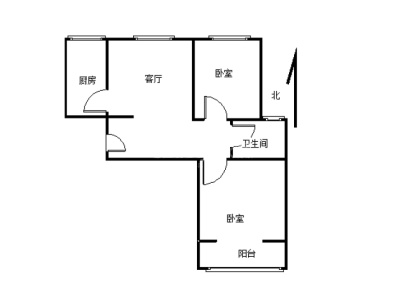 林溪美地 2室 2厅 81平米