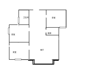 春华国际茗都 3室 1厅 94平米