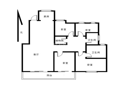 建业十八城二期洋房 4室 2厅 185平米