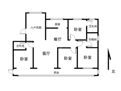天晟御府 5室 2厅 211平米