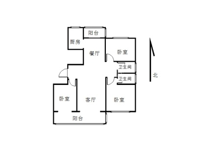 领创大地城 3室 2厅 136平米