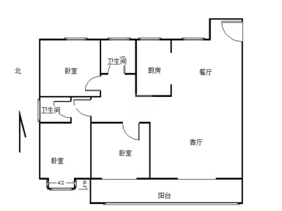 银基誉府名铸 4室 2厅 143.6平米