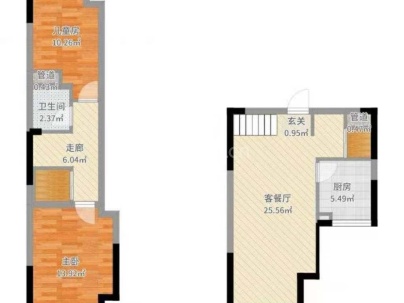 林溪美地 2室 2厅 91平米