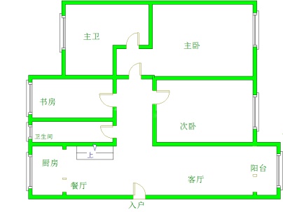 家天下水景天成 4室 2厅 168平米