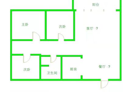 东信天锦城 3室 2厅 113平米