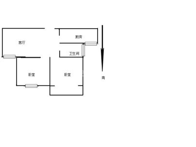 化肥新村 2室 2厅 71平米