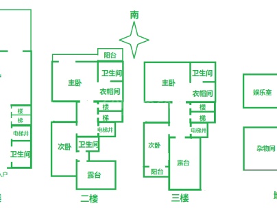 东湖公馆 5室 2厅 395平米