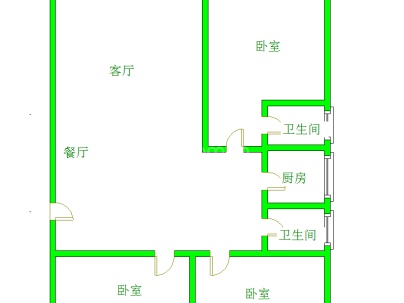 玉兰花城玉兰阁 3室 2厅 135.5平米