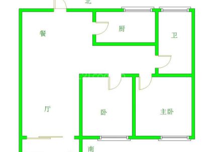 刘桥六期 2室 1厅 89.7平米