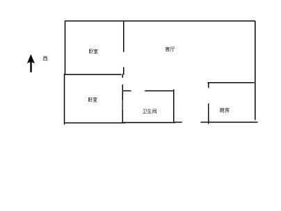 青荷园 3室 2厅 107平米