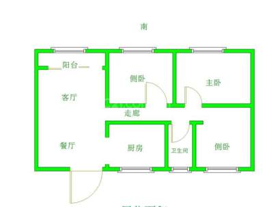 合欢家园 3室 2厅 116平米