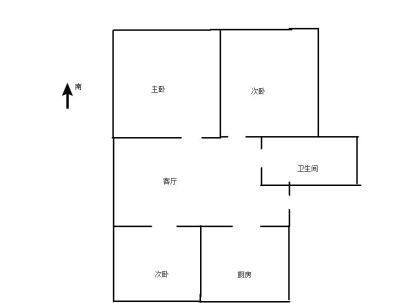 锦绣花园 3室 2厅 108平米
