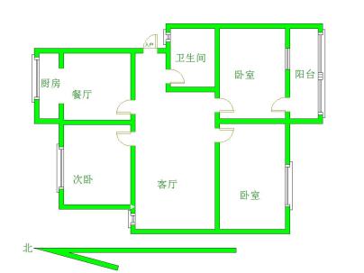 安装工区 3室 2厅 86平米