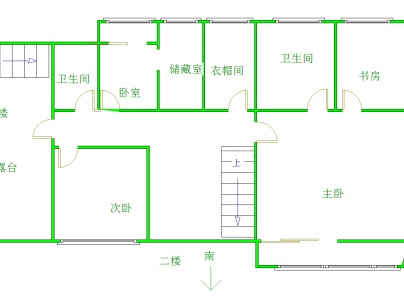 现代花园北苑 5室 2厅 249平米