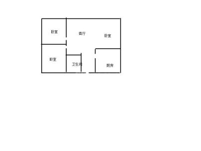 世顺小区 3室 1厅 92.8平米