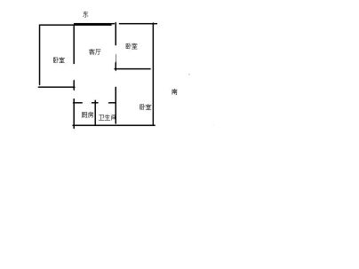 南城名苑 3室 2厅 127.36平米