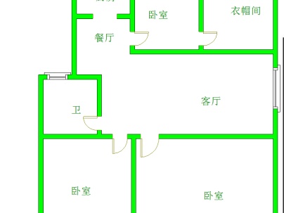 金辉大厦 4室 2厅 140平米