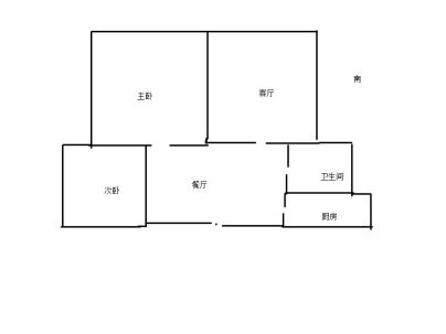 宏宇·之心城 2室 2厅 89平米