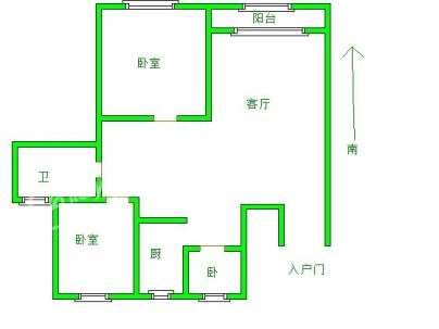 淮北凤凰城 4室 2厅 81平米