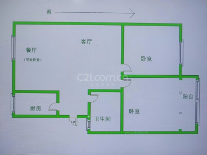王晓峰开发楼 3室 1厅 75平米