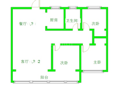 御溪桃花源 3室 2厅 109平米