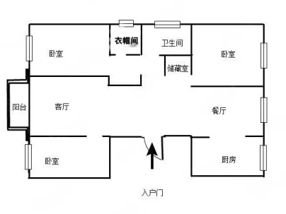 运河人家 3室 2厅 132平米